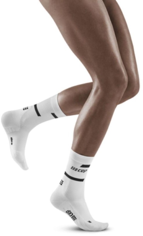 REi Co-op IE Cep Run Compression Mid 4.0 Socks Women White