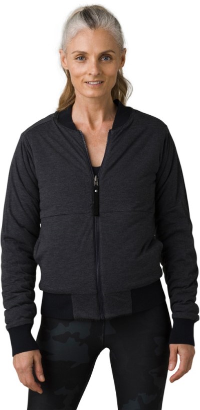 Prana Polar Escape Bomber Jacket Women REi Co-op IE Black