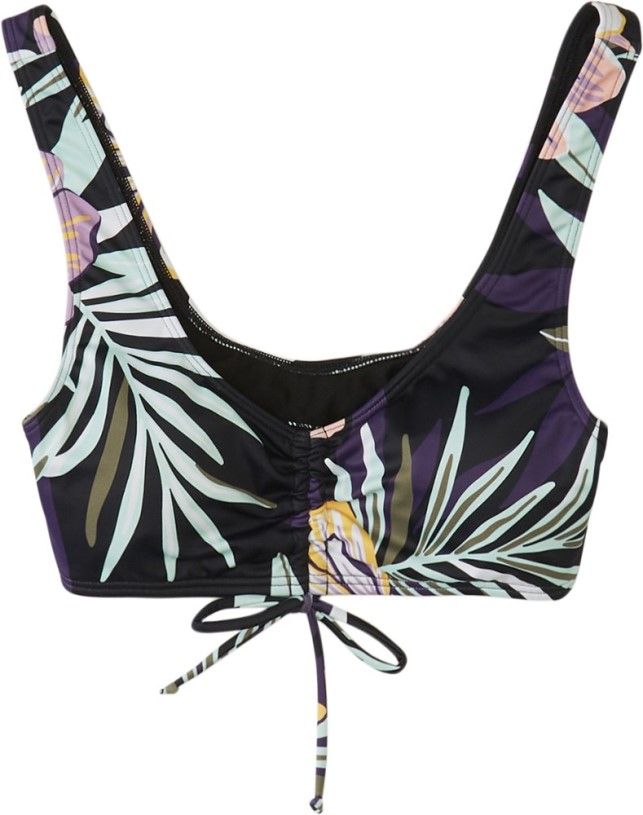 Roxy Active New Bralette Swimsuit Top Women REi Co-op IE Black