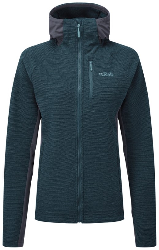 REi Co-op IE Rab Capacitor Fleece Hoodie Women Blue