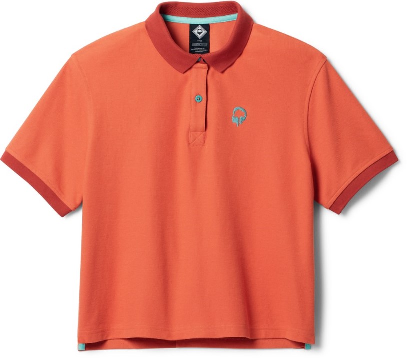 Papaya Outdoor Afro REi Co-op IE Polo Shirt Women