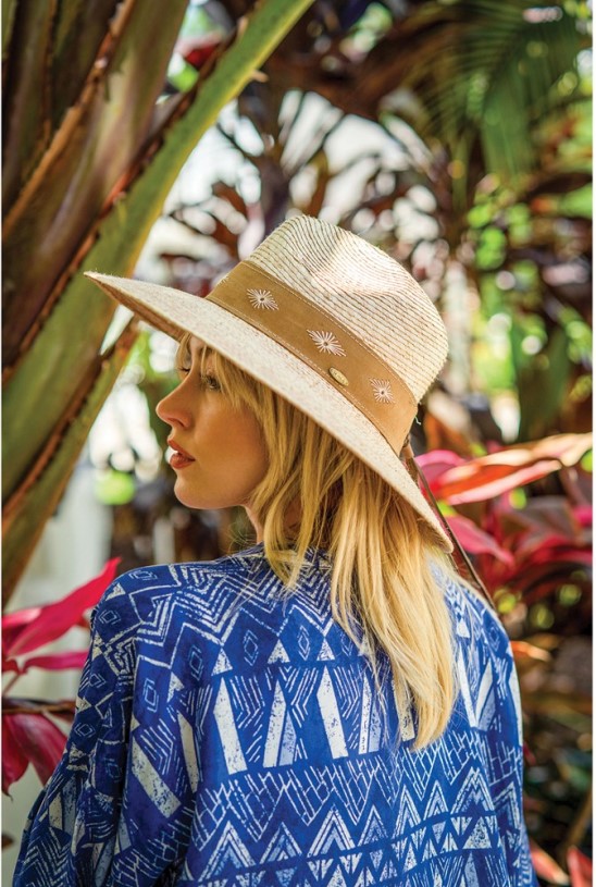 REi Co-op IE Tan Scala Matilde Palm Braid Safari Hat Women