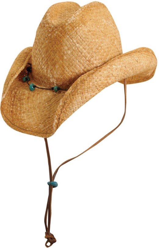 REi Co-op IE Dorfman Hat Co. Mare Raffia Western Hat Women Tea