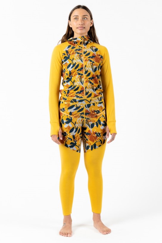 REi Co-op IE Yellow Wild Rye Olivia Onesie Women