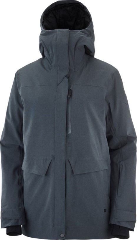 REi Co-op IE Salomon Stance Cargo Insulated Jacket Women Ebony