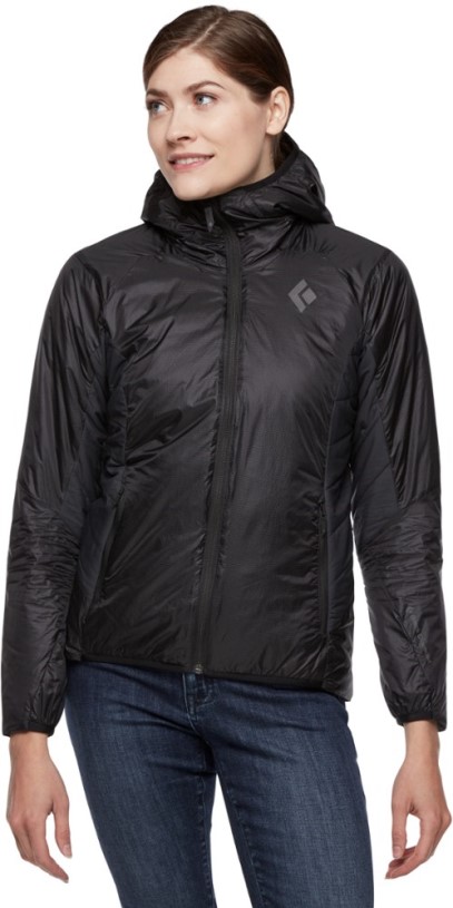 Black REi Co-op IE Black Diamond Vision Hybrid Insulated Hoodie Women