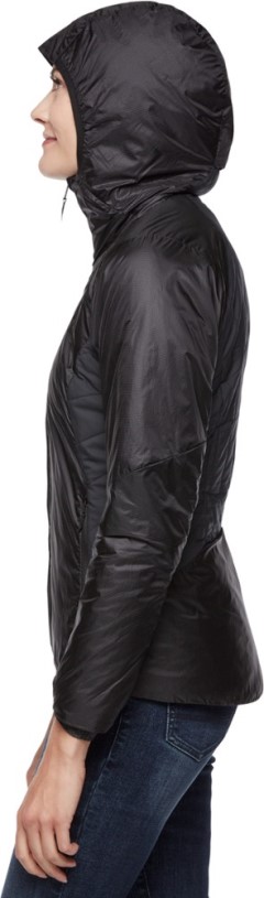 Black REi Co-op IE Black Diamond Vision Hybrid Insulated Hoodie Women