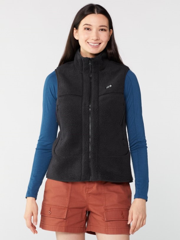 REi Co-op IE Mountain Hardwear Hicamp Fleece Vest Women Black