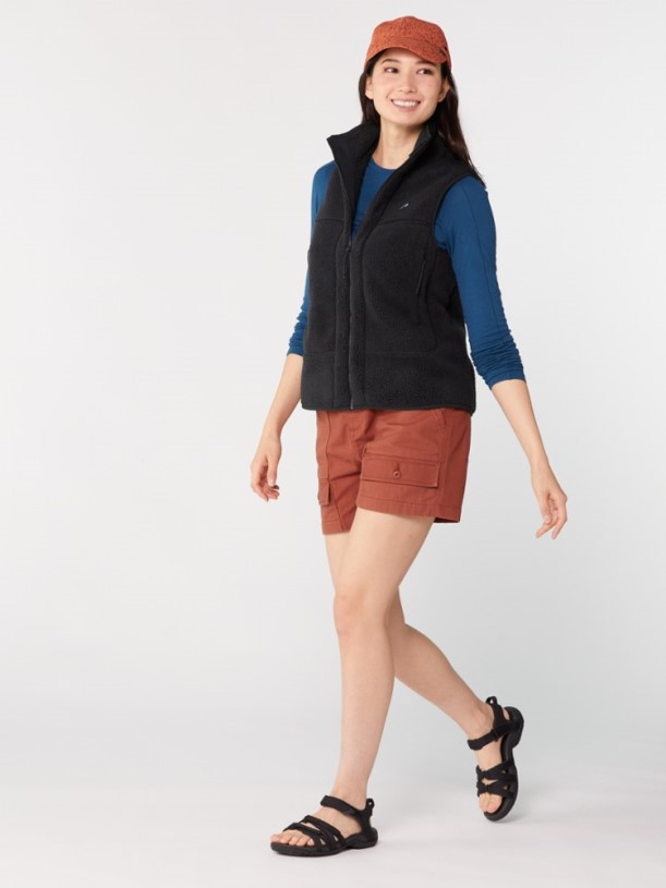 REi Co-op IE Mountain Hardwear Hicamp Fleece Vest Women Black