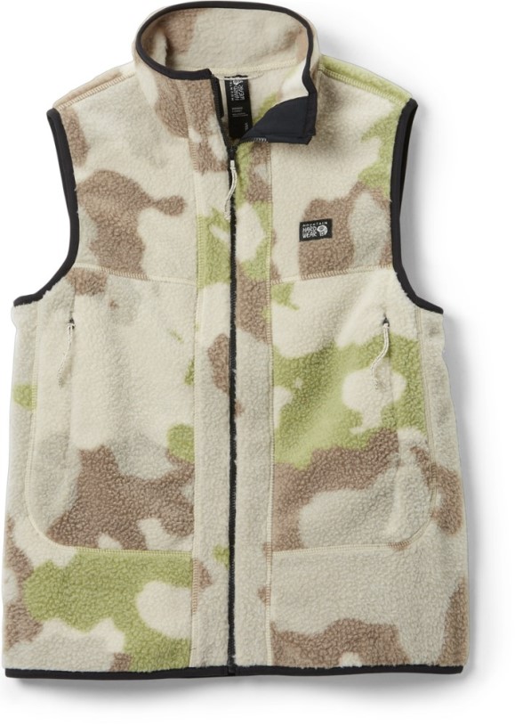 Mountain Hardwear Hicamp Fleece Vest Women REi Co-op IE Oyster