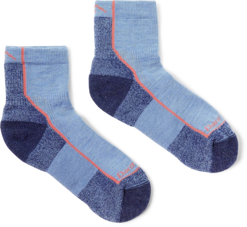 Dusk Denim REi Co-op IE Darn Tough Hiker Quarter Cushion Socks Women