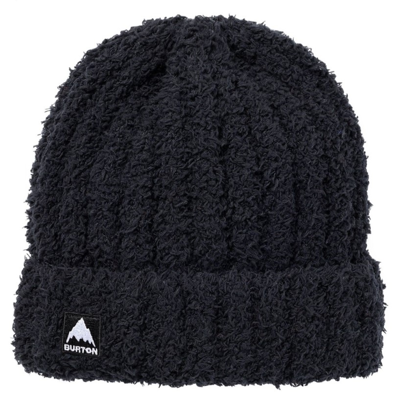 True Black Burton Plush Beanie Women REi Co-op IE
