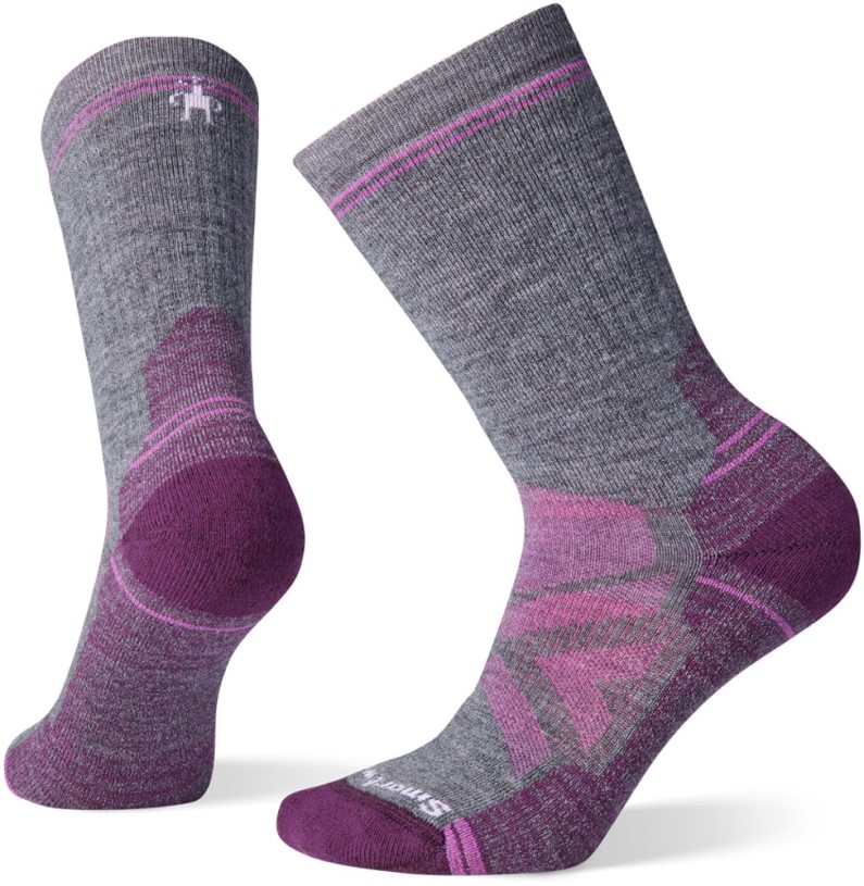 REi Co-op IE Medium Gray Smartwool Performance Hike Full Cushion Crew Socks Women