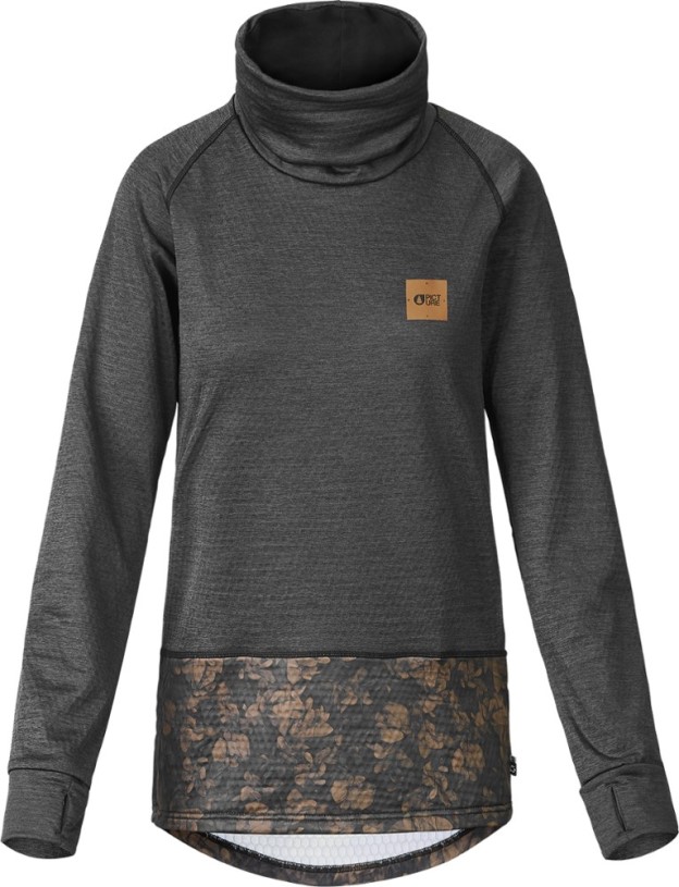 Picture Organic Clothing Blossom Grid Fleece Women Black REi Co-op IE