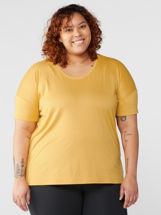 Golden Crest REi Co-op IE Sahara T-Shirt Women Plus Sizes