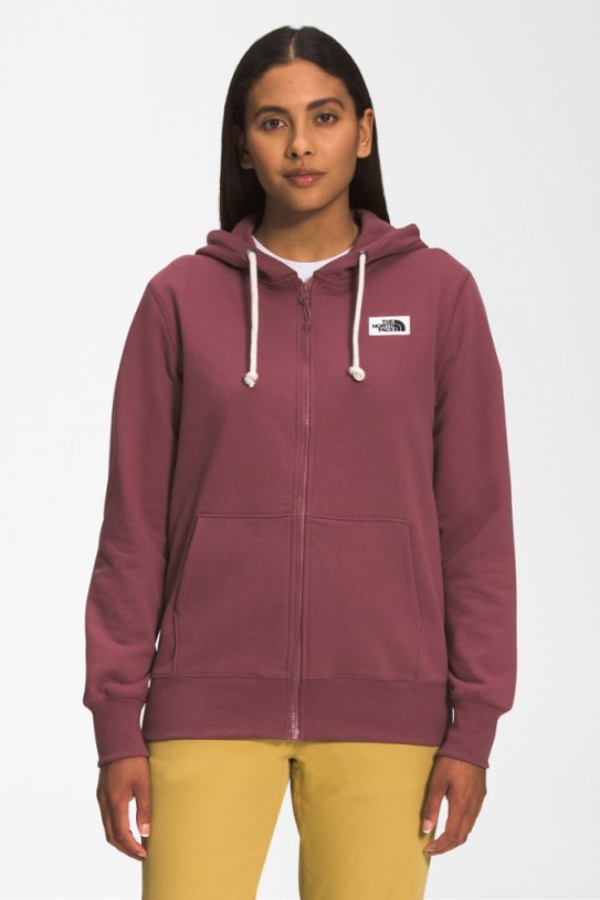 The North Face Heritage Patch Full-Zip Hoodie Women Ginger REi Co-op IE