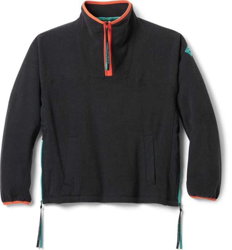 Black Outdoor Afro REi Co-op IE Quarter-Zip Fleece Pullover Women