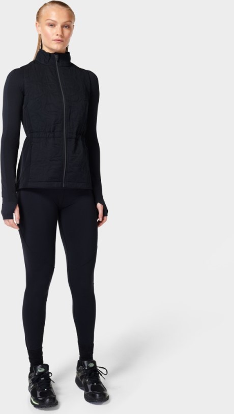 Sweaty Betty Fast Track Thermal Insulated Vest Women Black REi Co-op IE