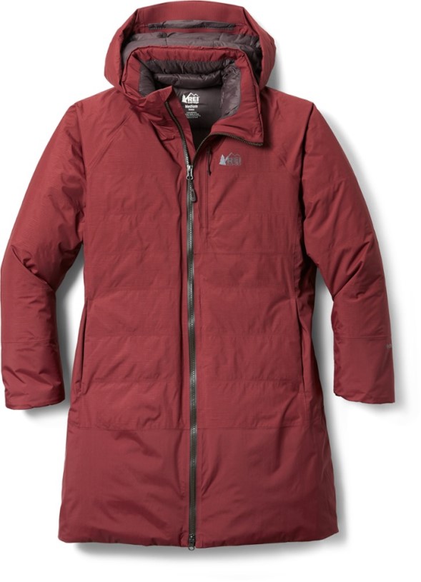 Shaded Sumac REi Co-op IE Stormhenge Down Hybrid Parka Women