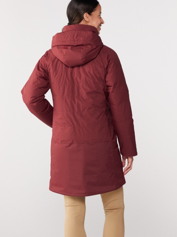Shaded Sumac REi Co-op IE Stormhenge Down Hybrid Parka Women