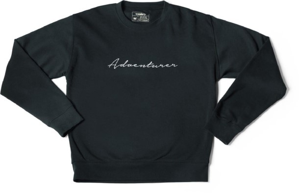Wondery Adventurer Embroidered Crewneck Sweatshirt Women Navy REi Co-op IE