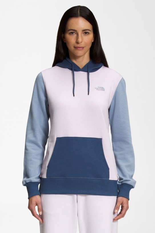 REi Co-op IE Blue The North Face Color Block Pullover Hoodie Women