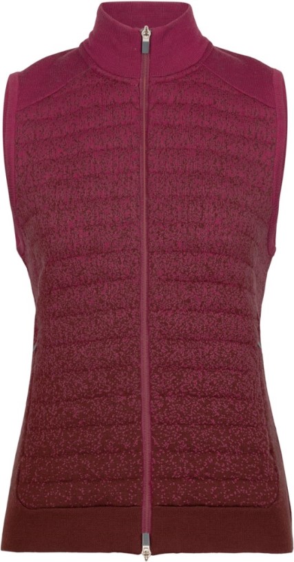 Icebreaker Zoneknit Into The Deep Merino Insulated Vest Women REi Co-op IE Cherry-Espresso
