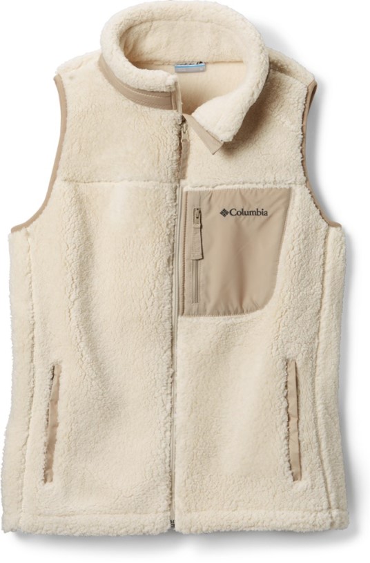 REi Co-op IE Chalk-Fossil Columbia West Bend Vest Women