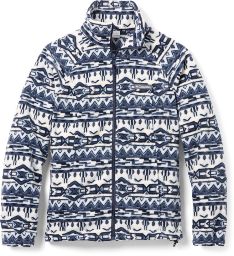 Nocturnal 80S Columbia Benton Springs Printed Full-Zip Fleece Jacket Women REi Co-op IE