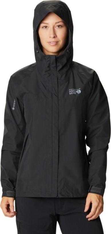REi Co-op IE Mountain Hardwear Exposure/2 Gore-Tex Paclite Jacket Women Dark Storm