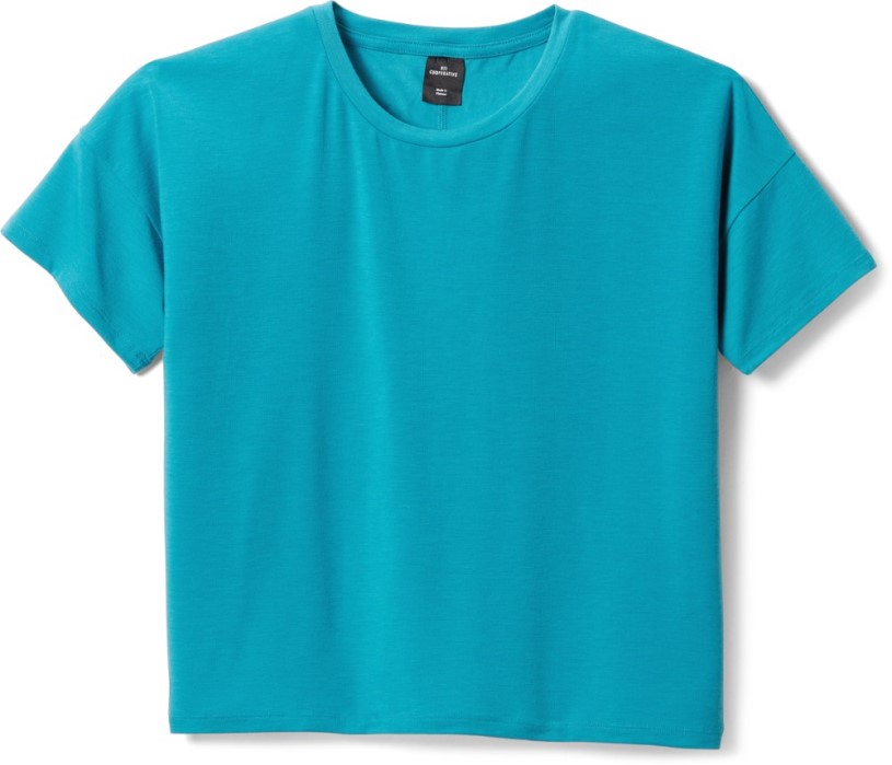 Blue REi Co-op IE Along The Way Crop T-Shirt Women