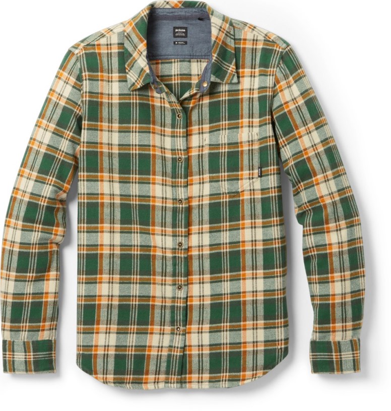Soft Pine REi Co-op IE Prana Golden Canyon Flannel Shirt Women