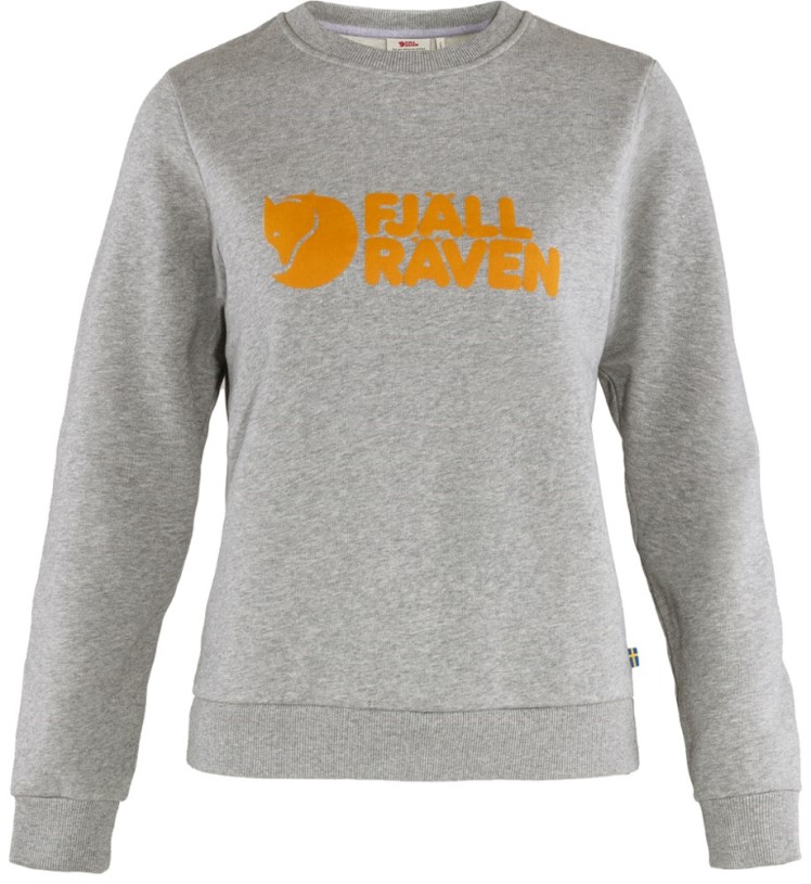 Fjallraven Logo Sweater Women REi Co-op IE Grey