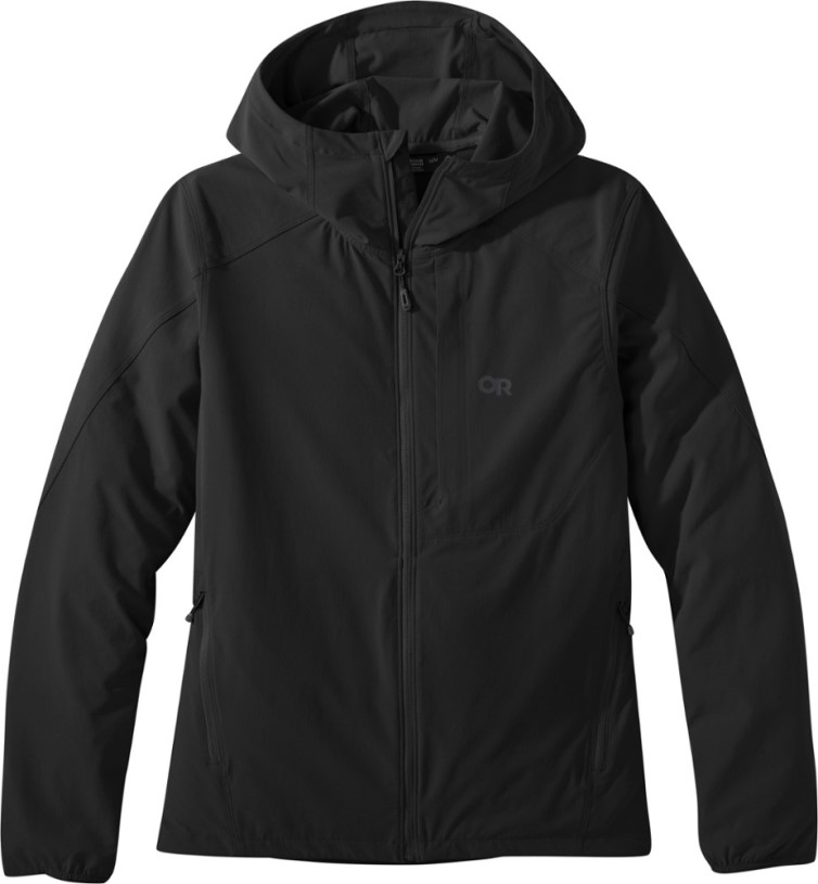 REi Co-op IE Black Outdoor Research Ferrosi Hoodie Women