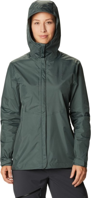 Mountain Hardwear Acadia Rain Jacket Women REi Co-op IE Black