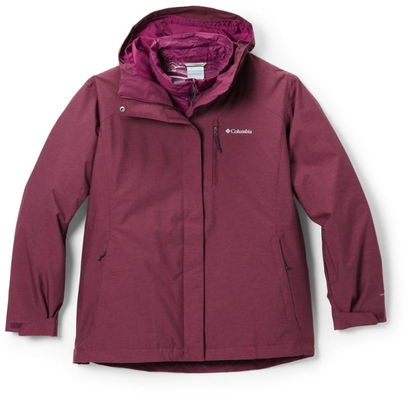 Crossdye Columbia Whirlibird Iv Interchange 3-In-1 Jacket Women Plus Sizes REi Co-op IE