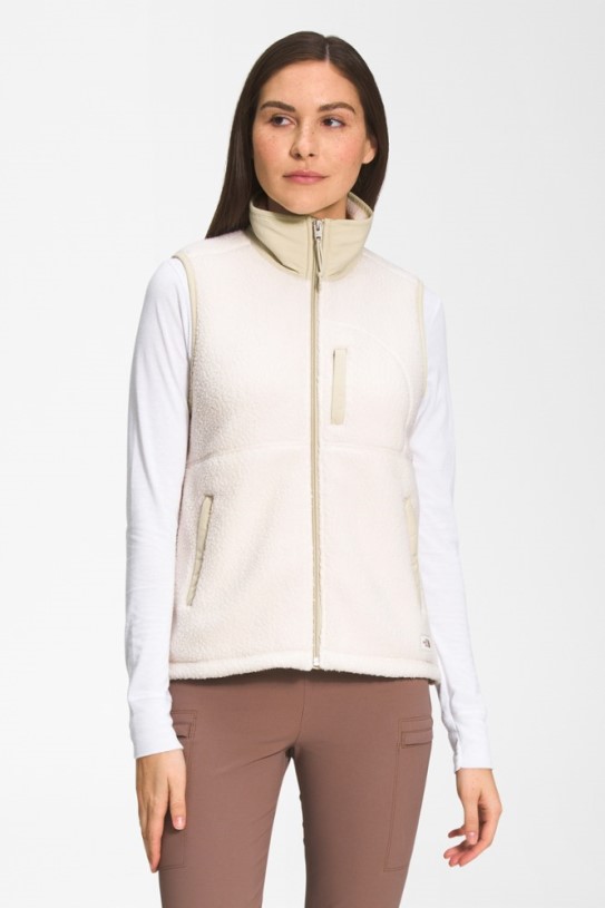 REi Co-op IE White The North Face Cragmont Fleece Vest Women