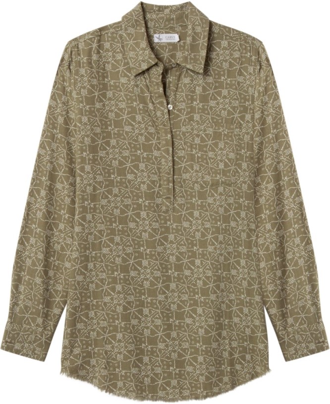 Olive Carve Designs Sawyer Twill Shirt Women REi Co-op IE