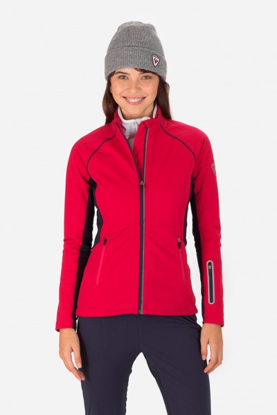 Rossignol Soft-Shell Jacket Women REi Co-op IE Cherry