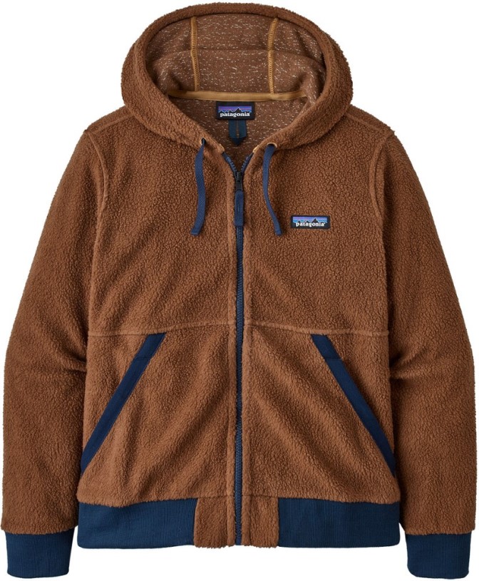 Brown Patagonia Shearling Fleece Hoodie Women REi Co-op IE
