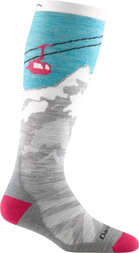 REi Co-op IE Aqua Darn Tough Yeti Over-The-Calf Midweight Ski And Snowboard Socks Women