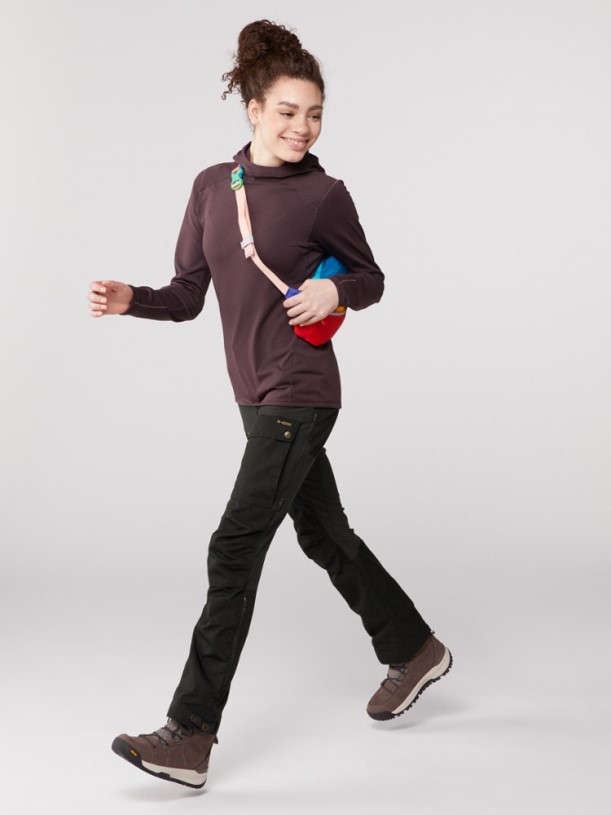 Black Fjallraven Keb Trousers Women Curved Fit REi Co-op IE