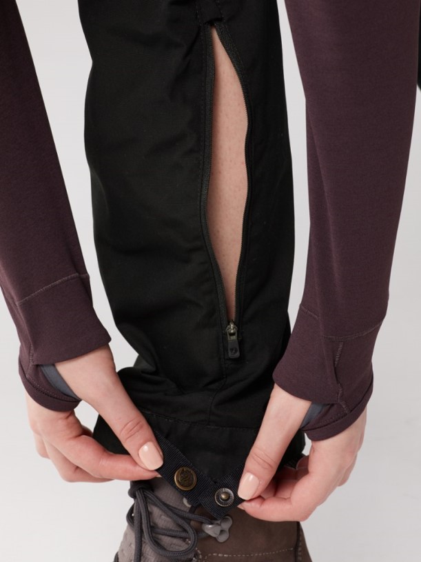 Black Fjallraven Keb Trousers Women Curved Fit REi Co-op IE