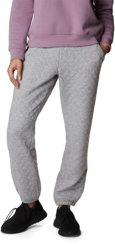 REi Co-op IE Columbia Lodge Quilted Jogger Pants Women Grey