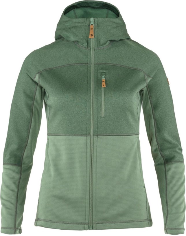 REi Co-op IE Green Fjallraven Abisko Trail Fleece Jacket Women