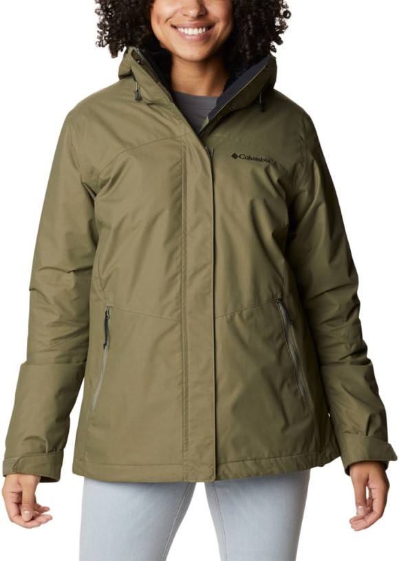 Columbia Bugaboo Ii Fleece Interchange 3-In-1 Jacket Women Green REi Co-op IE
