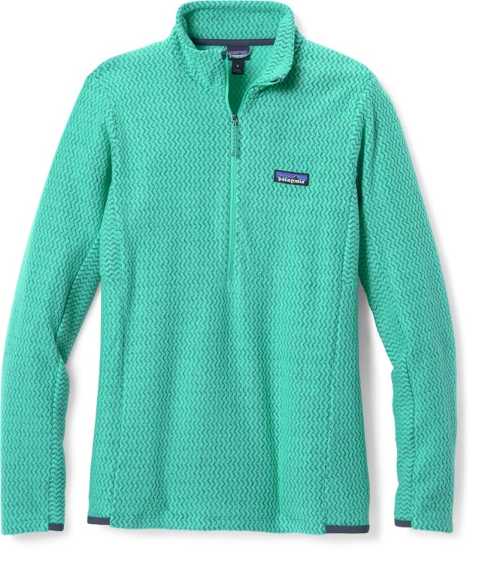 Patagonia R1 Air Zip-Neck Pullover Women REi Co-op IE Fresh Teal
