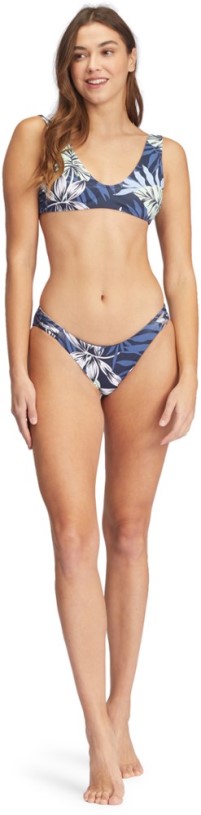 Roxy Beach Classics Full Swimsuit Bottoms Printed Women REi Co-op IE Indigo