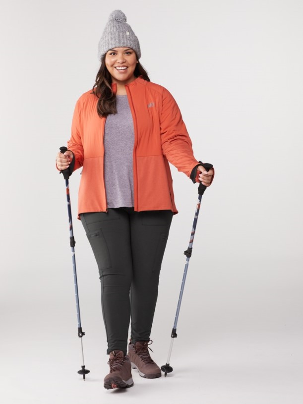 Athleta Headlands Hybrid Cargo Ii Tights Women Plus Sizes Black REi Co-op IE