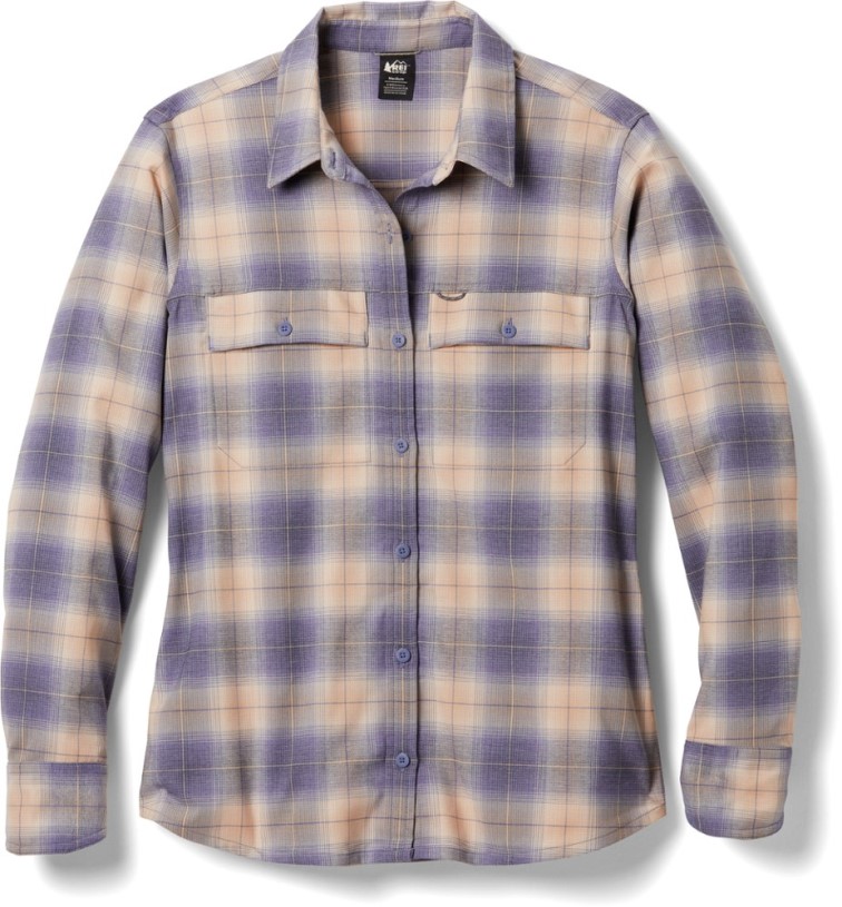 Larkspur Odyssey REi Co-op IE Sahara Flannel Shirt Women